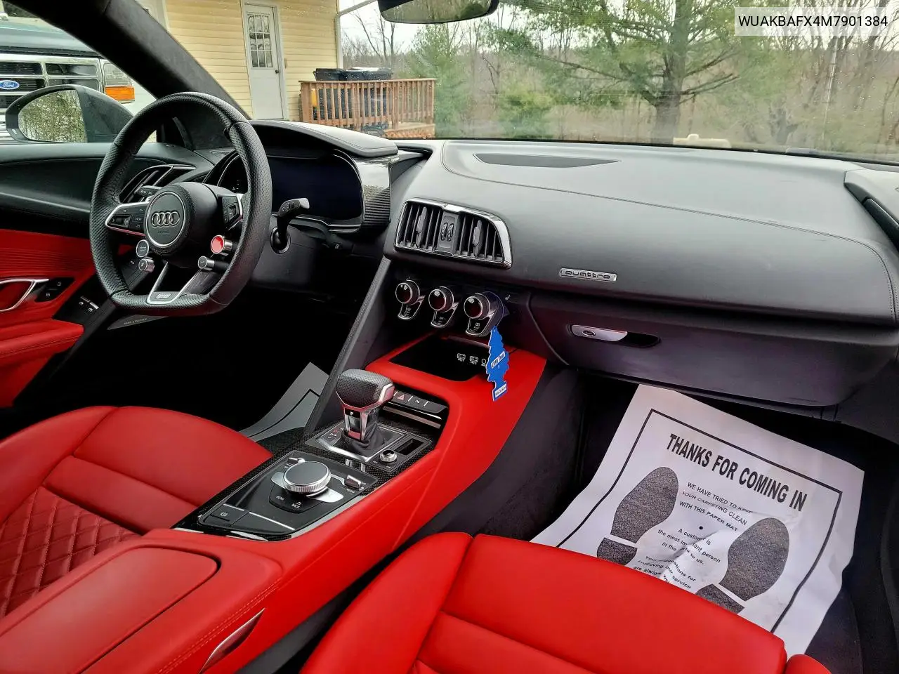 2021 Audi R8 VIN: WUAKBAFX4M7901384 Lot: 63407995
