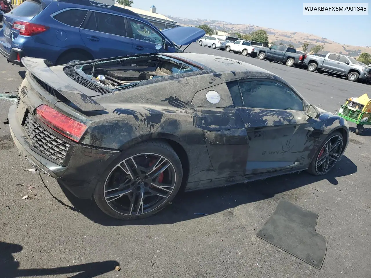 2021 Audi R8 VIN: WUAKBAFX5M7901345 Lot: 64728815