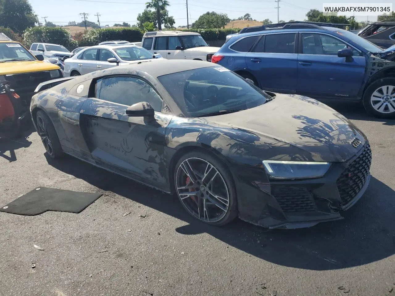 2021 Audi R8 VIN: WUAKBAFX5M7901345 Lot: 64728815