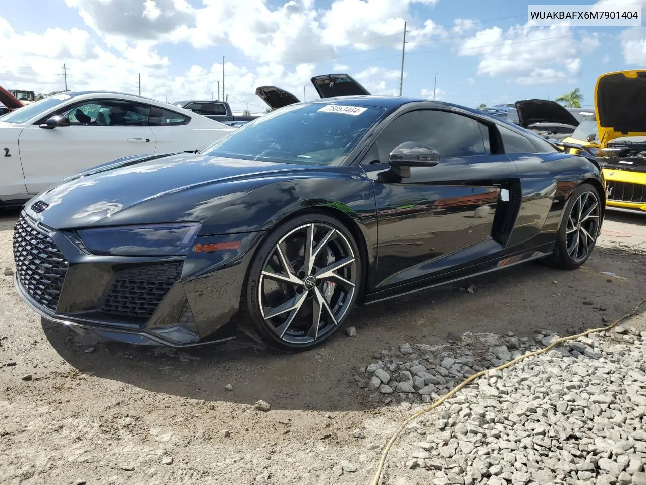 2021 Audi R8 VIN: WUAKBAFX6M7901404 Lot: 75053464