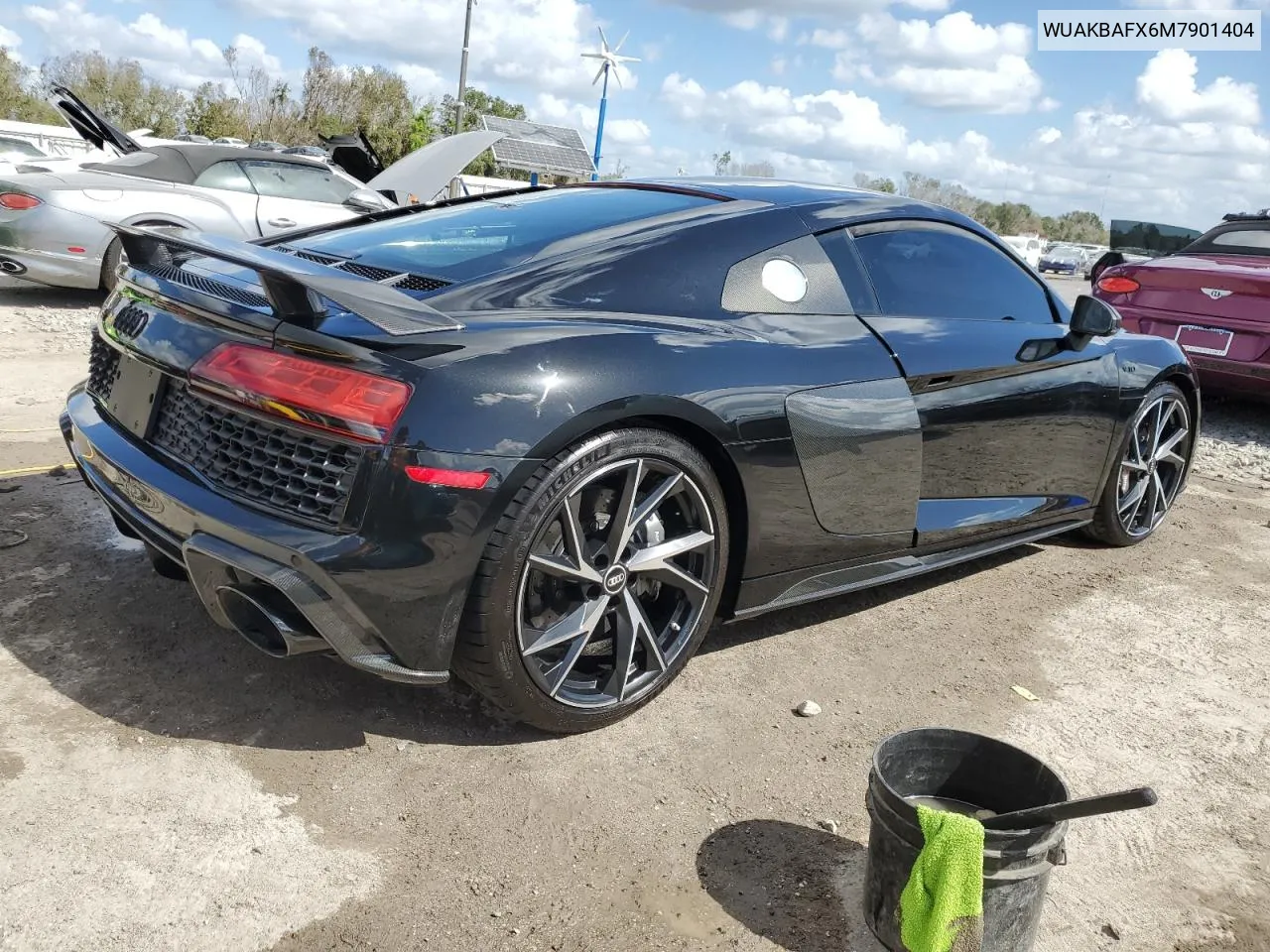 2021 Audi R8 VIN: WUAKBAFX6M7901404 Lot: 75053464