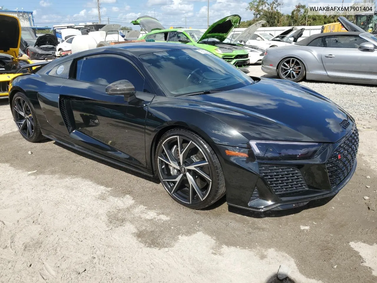 2021 Audi R8 VIN: WUAKBAFX6M7901404 Lot: 75053464