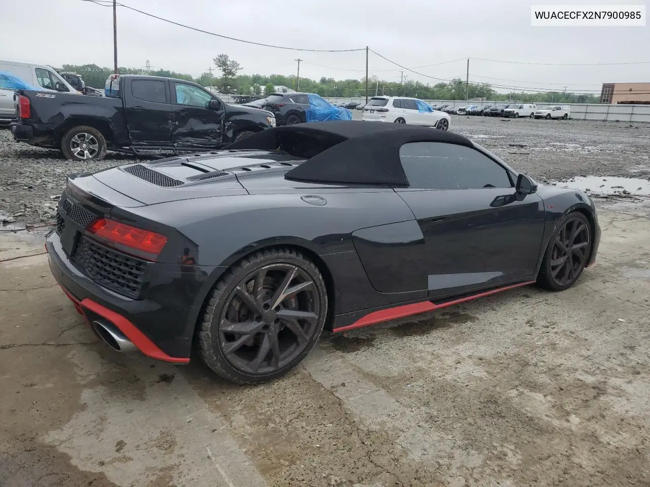 2022 Audi R8 VIN: WUACECFX2N7900985 Lot: 57258175