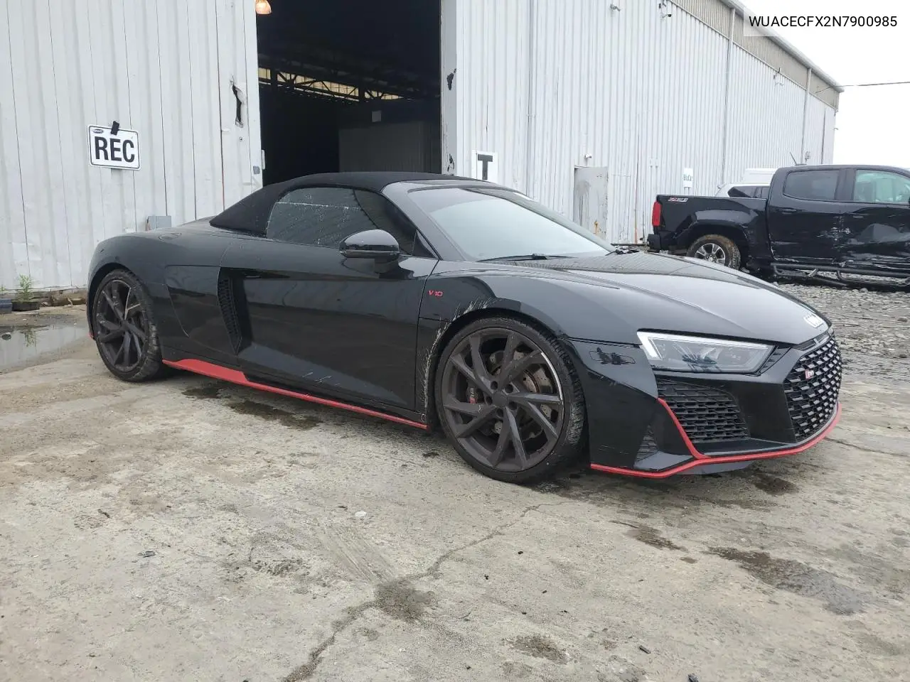 2022 Audi R8 VIN: WUACECFX2N7900985 Lot: 57258175
