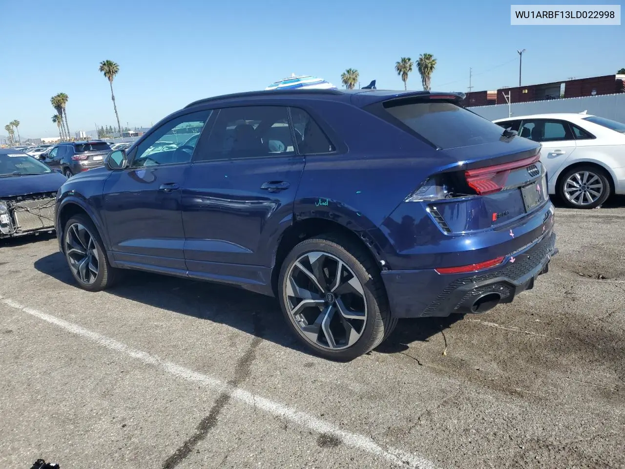2020 Audi Rs Q8 VIN: WU1ARBF13LD022998 Lot: 56417735
