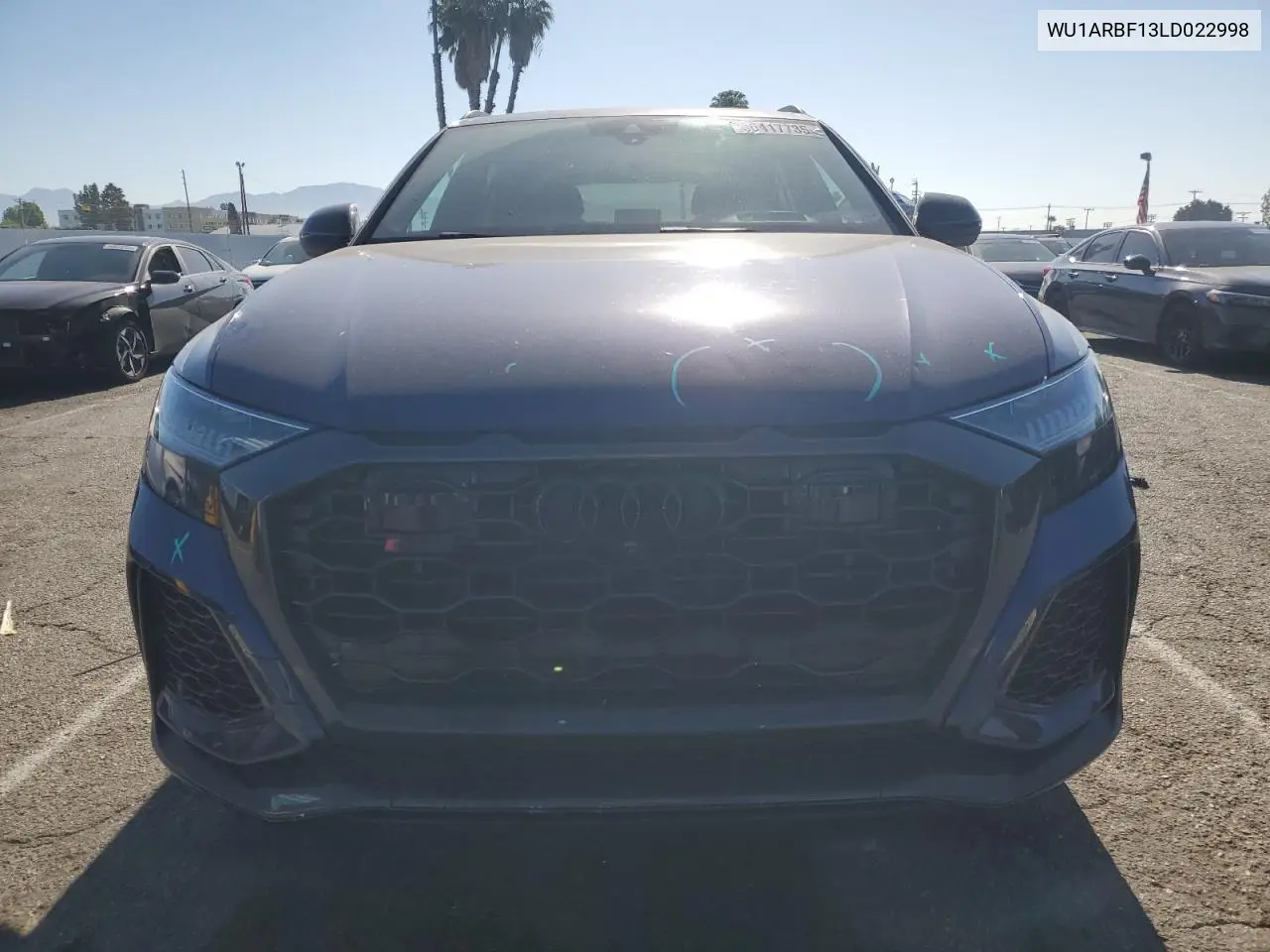 2020 Audi Rs Q8 VIN: WU1ARBF13LD022998 Lot: 56417735