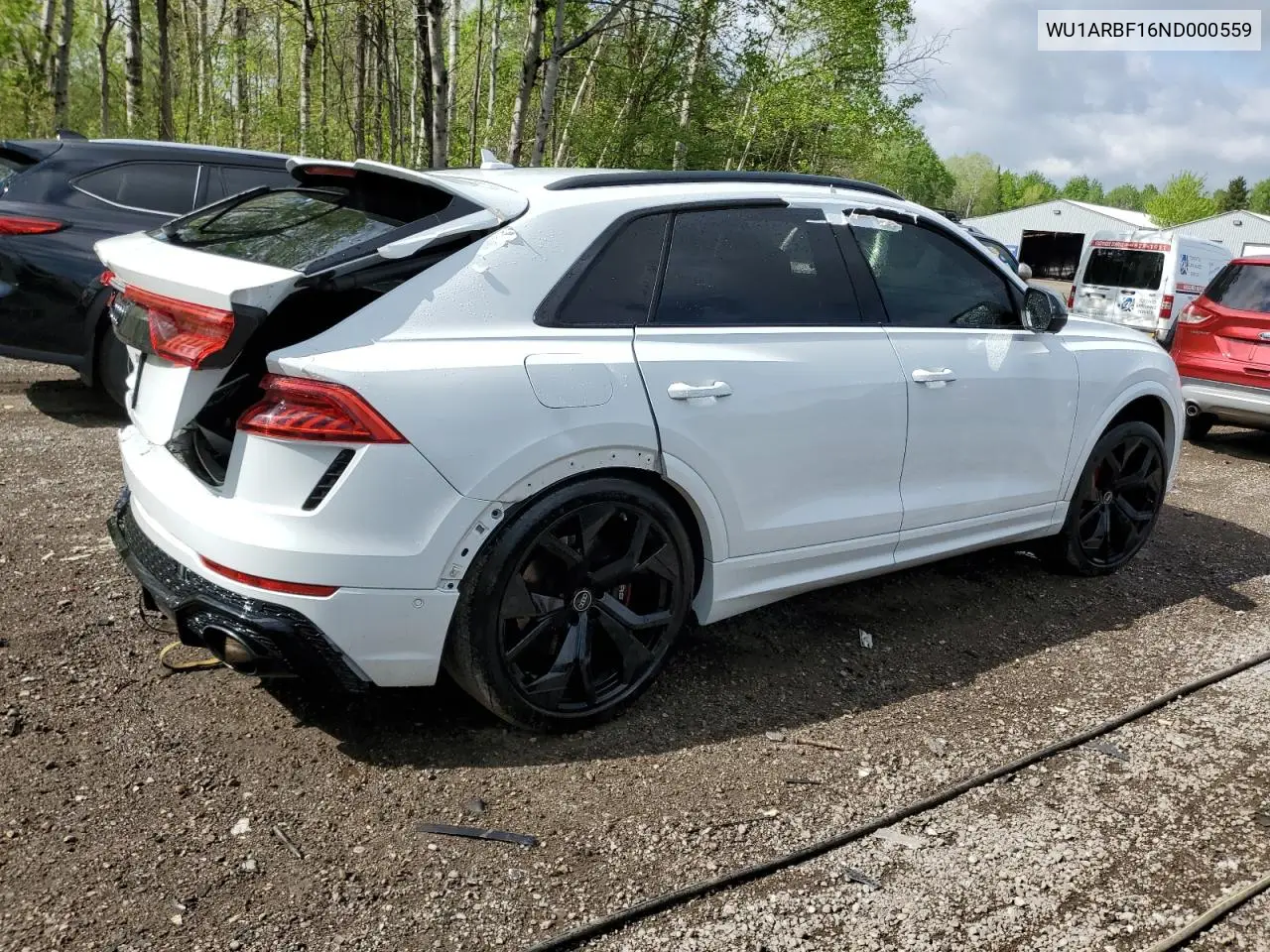 2022 Audi Rs Q8 VIN: WU1ARBF16ND000559 Lot: 55792955