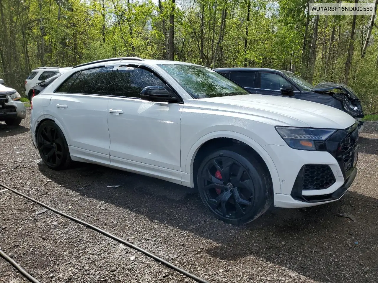 2022 Audi Rs Q8 VIN: WU1ARBF16ND000559 Lot: 55792955