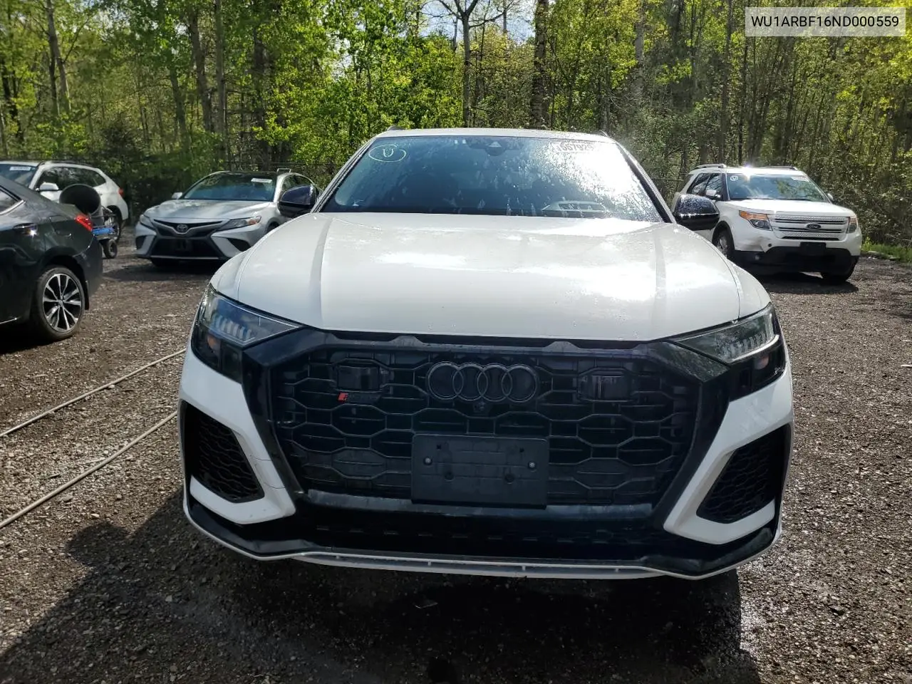 2022 Audi Rs Q8 VIN: WU1ARBF16ND000559 Lot: 55792955
