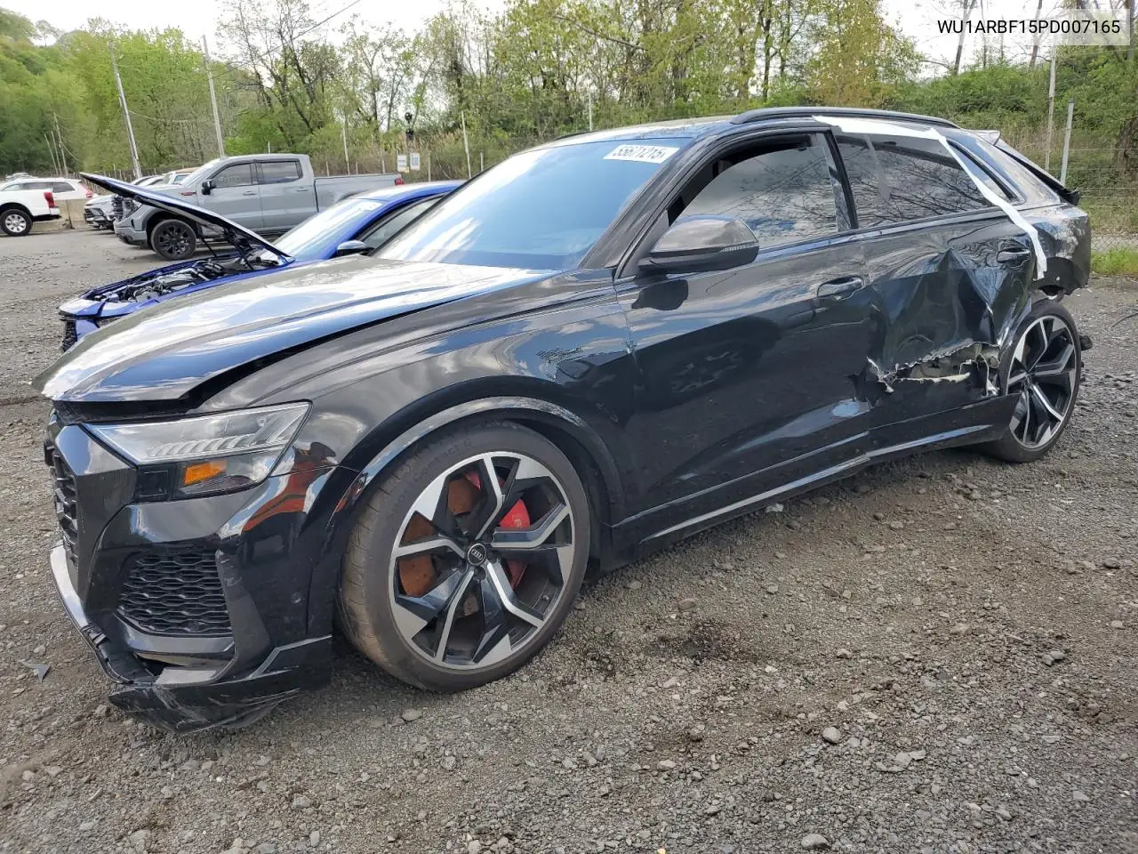 2023 Audi Rs Q8 VIN: WU1ARBF15PD007165 Lot: 55671215