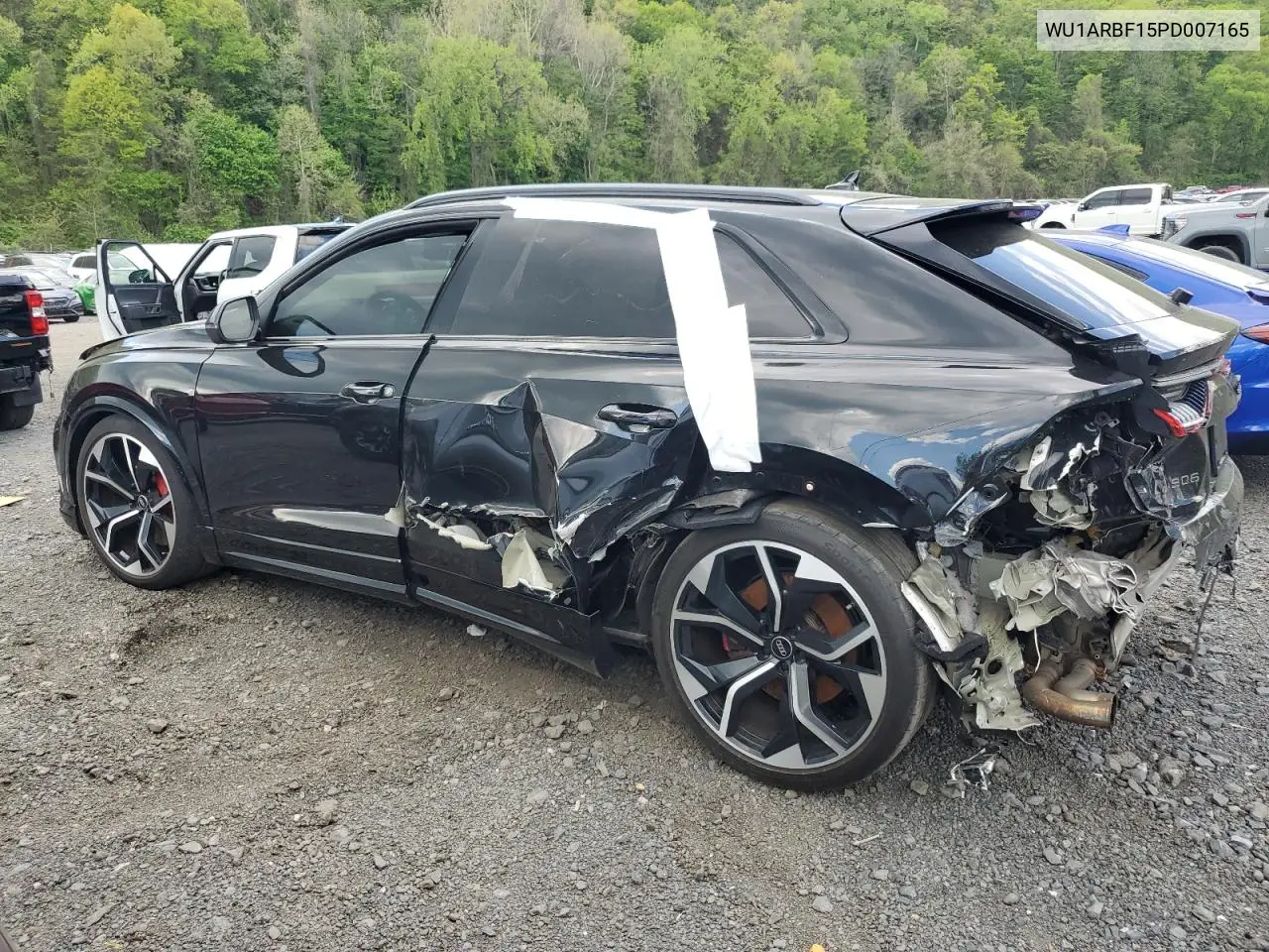 2023 Audi Rs Q8 VIN: WU1ARBF15PD007165 Lot: 55671215