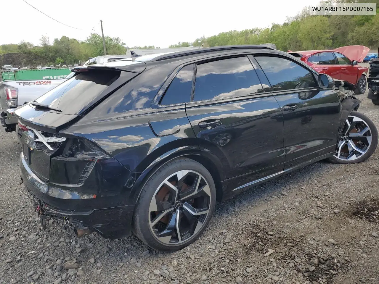 2023 Audi Rs Q8 VIN: WU1ARBF15PD007165 Lot: 55671215