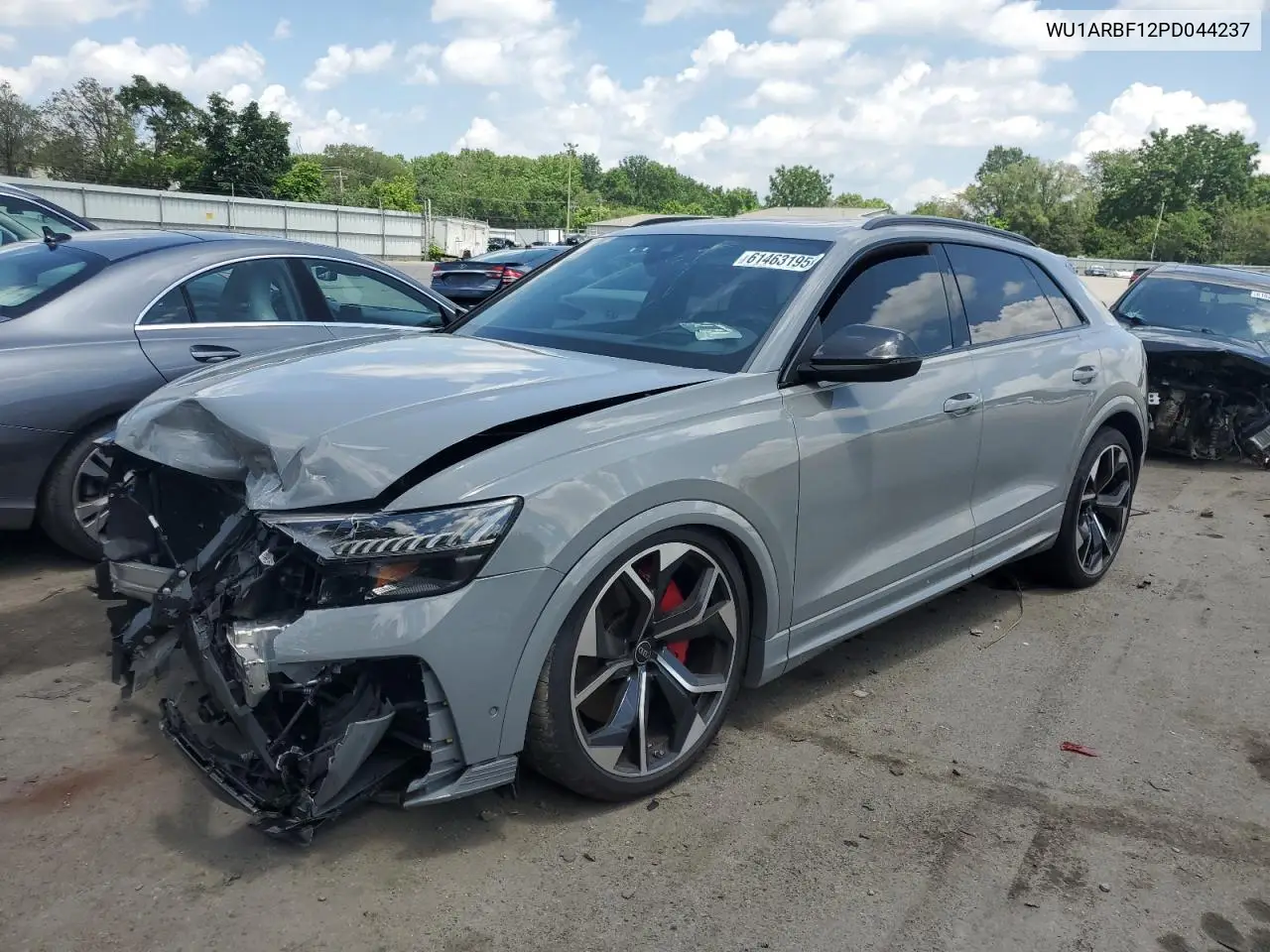 2023 Audi Rs Q8 VIN: WU1ARBF12PD044237 Lot: 61463195