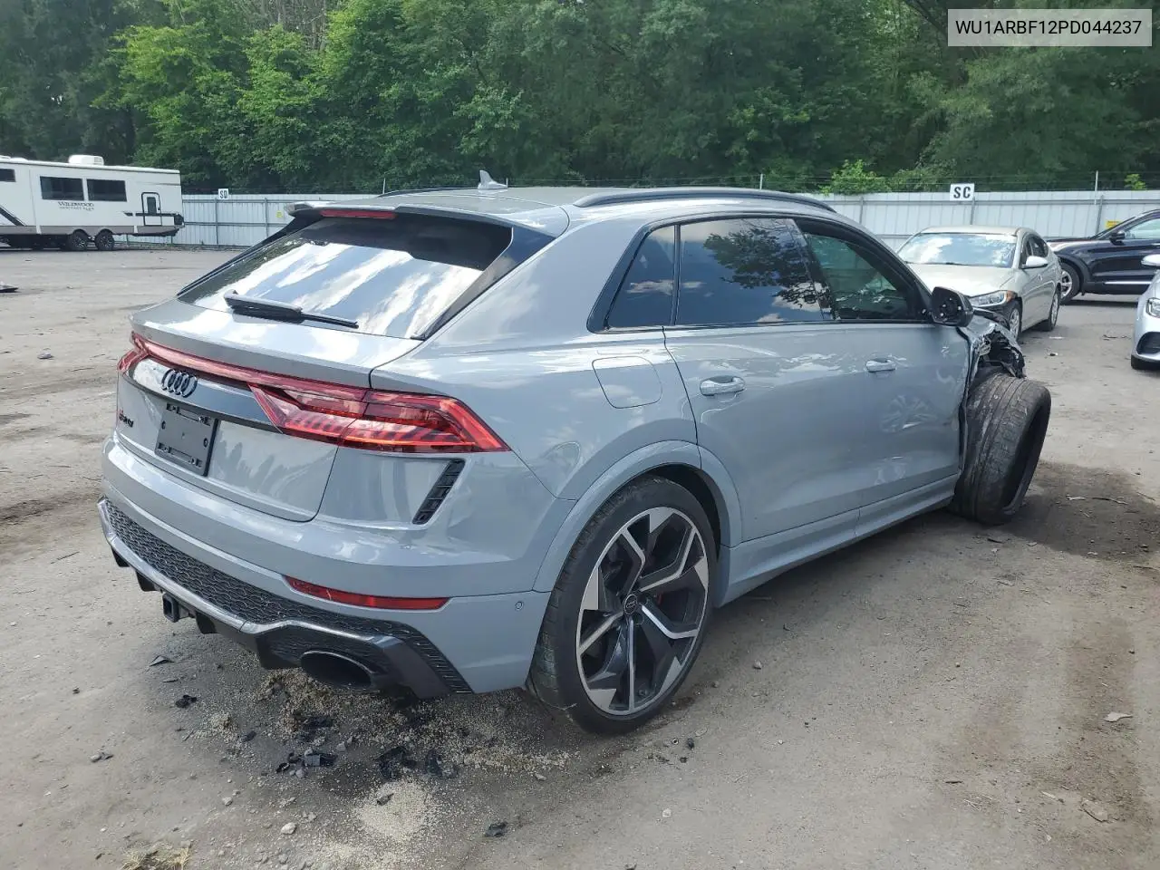 2023 Audi Rs Q8 VIN: WU1ARBF12PD044237 Lot: 61463195