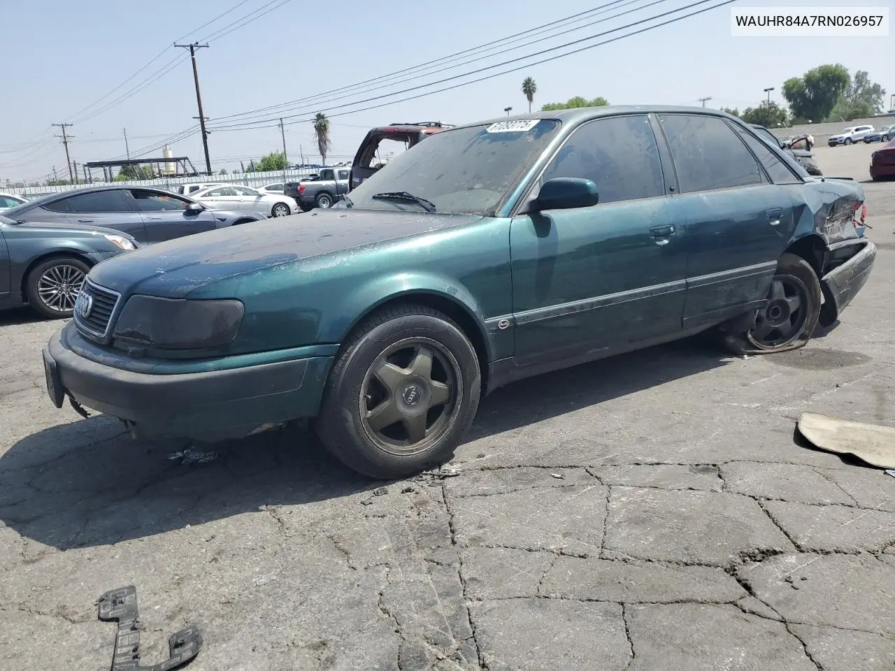 1994 Audi S4 2.7 Quattro VIN: WAUHR84A7RN026957 Lot: 61093775