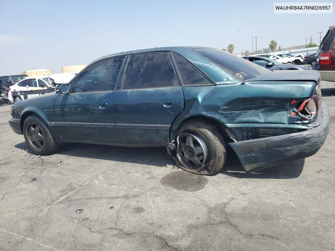 1994 Audi S4 2.7 Quattro VIN: WAUHR84A7RN026957 Lot: 61093775