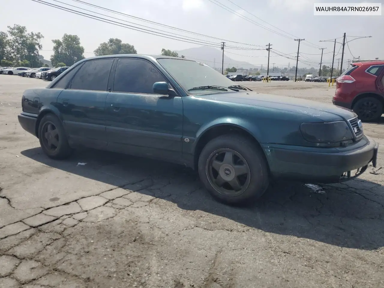 1994 Audi S4 2.7 Quattro VIN: WAUHR84A7RN026957 Lot: 61093775