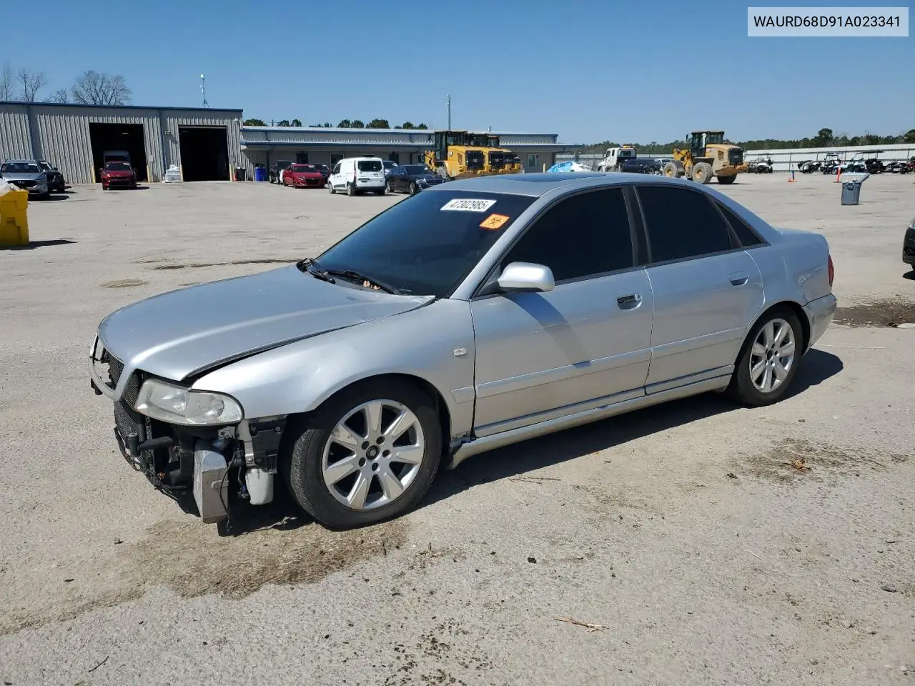 2001 Audi S4 2.7 Quattro VIN: WAURD68D91A023341 Lot: 47302985
