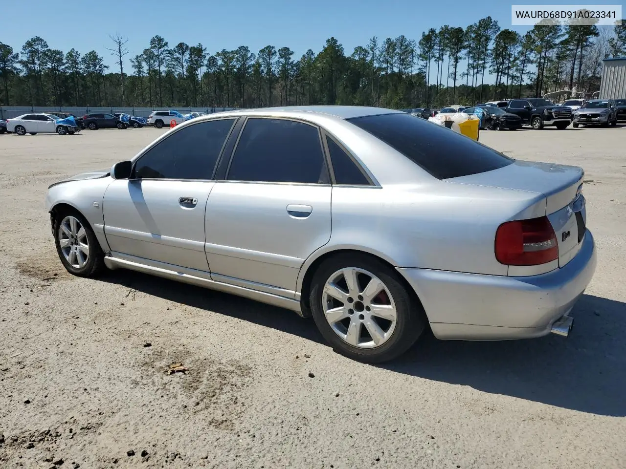 2001 Audi S4 2.7 Quattro VIN: WAURD68D91A023341 Lot: 47302985