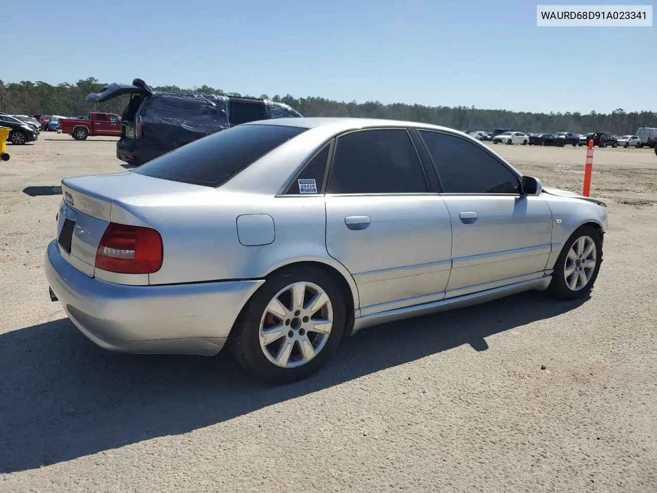 2001 Audi S4 2.7 Quattro VIN: WAURD68D91A023341 Lot: 47302985