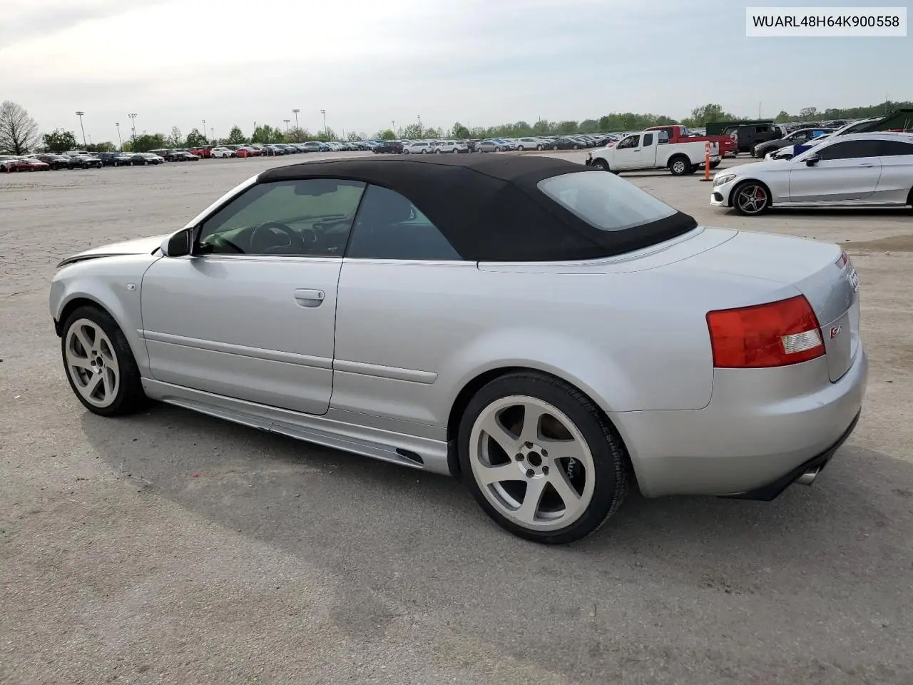2004 Audi S4 Quattro Cabriolet VIN: WUARL48H64K900558 Lot: 54141755