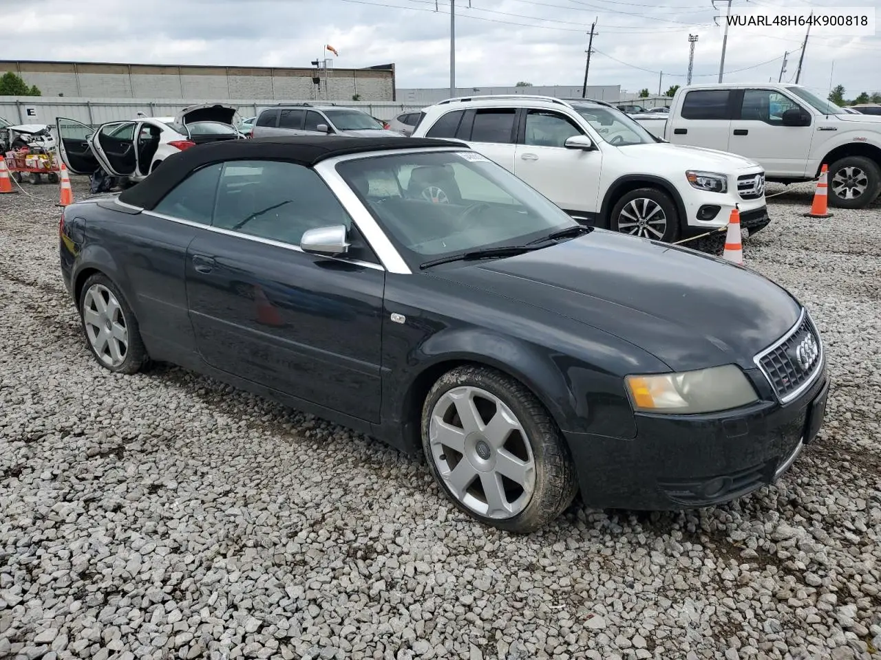 2004 Audi S4 Quattro Cabriolet VIN: WUARL48H64K900818 Lot: 54866195