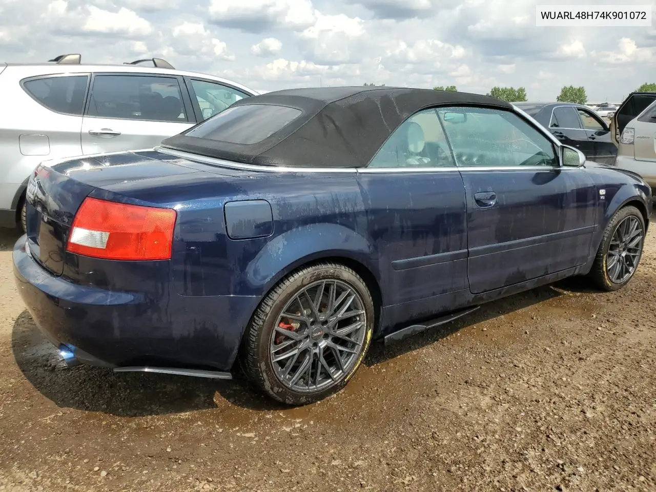 2004 Audi S4 Quattro Cabriolet VIN: WUARL48H74K901072 Lot: 59365865