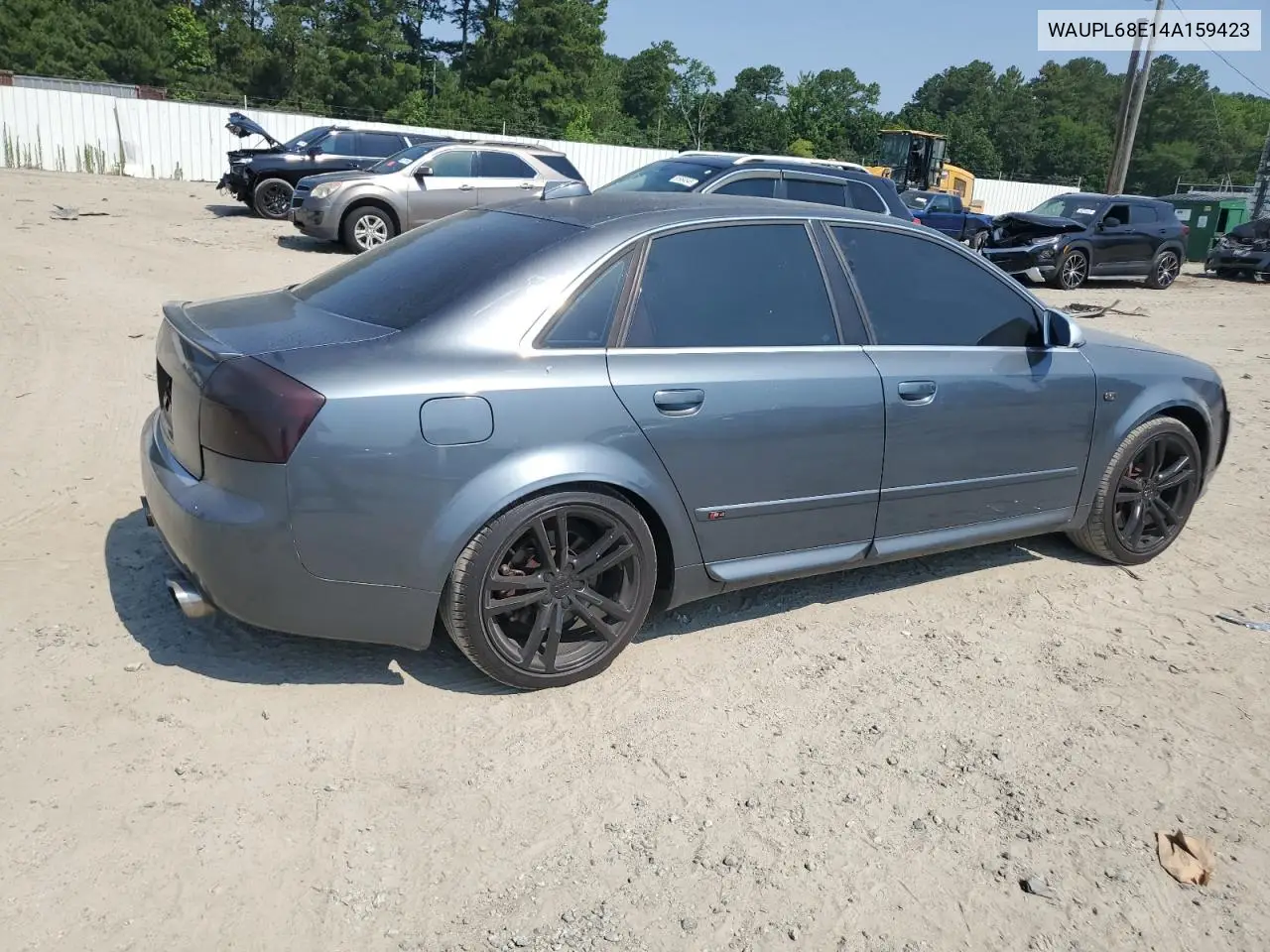 2004 Audi S4 VIN: WAUPL68E14A159423 Lot: 62307735