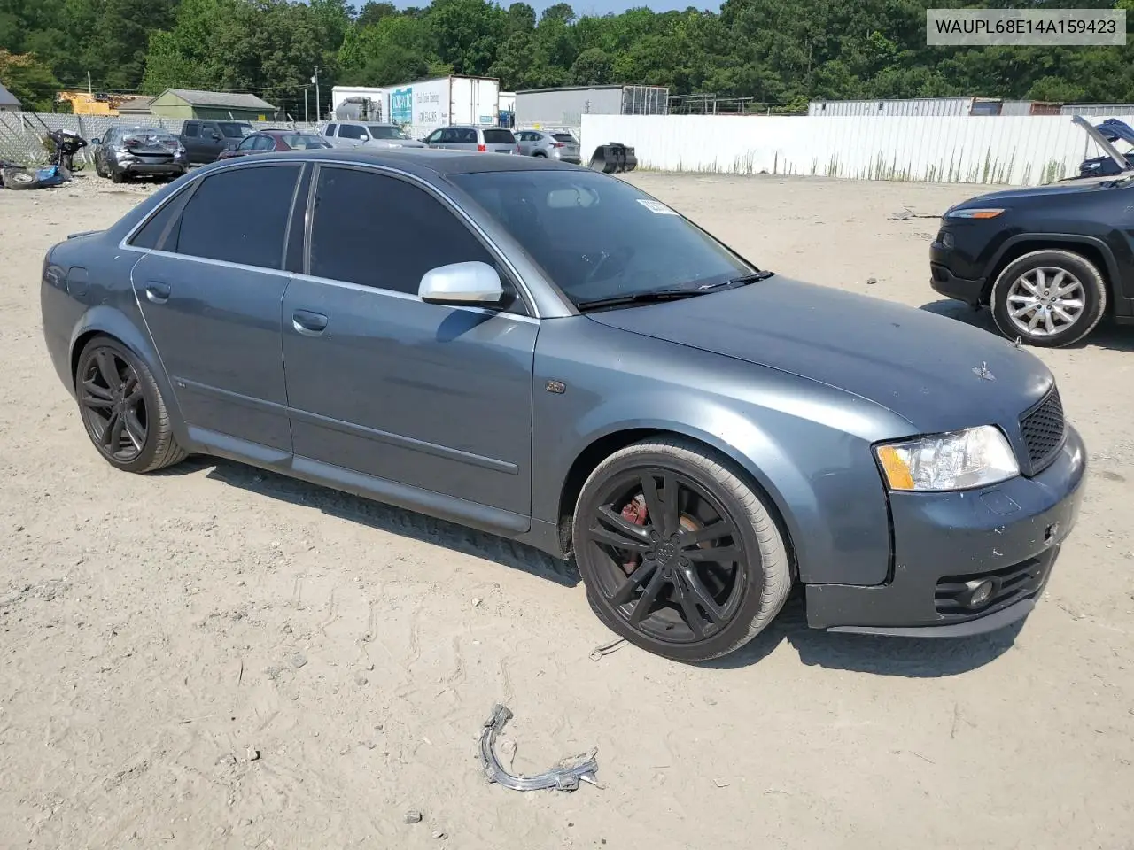 2004 Audi S4 VIN: WAUPL68E14A159423 Lot: 62307735