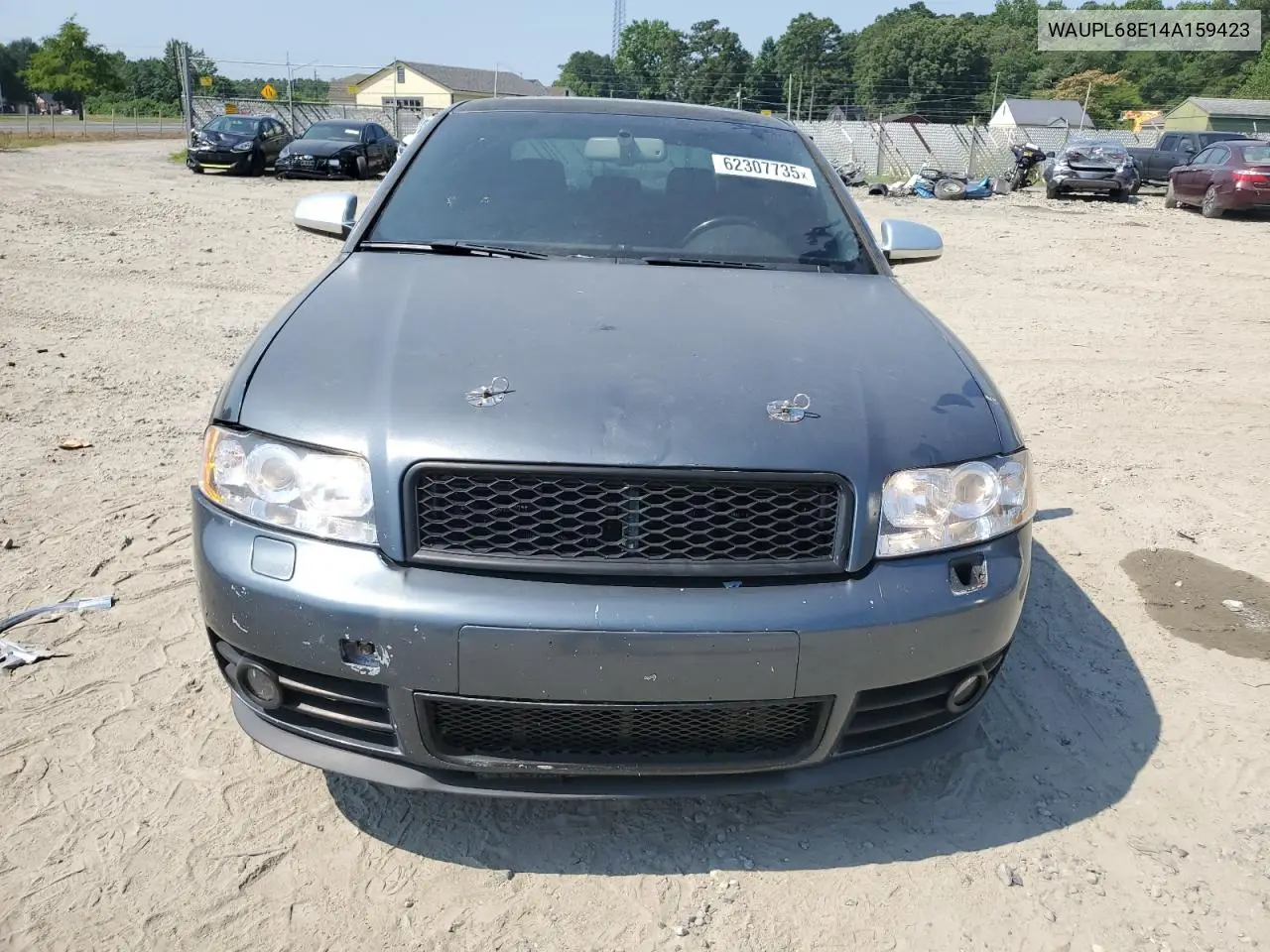 2004 Audi S4 VIN: WAUPL68E14A159423 Lot: 62307735
