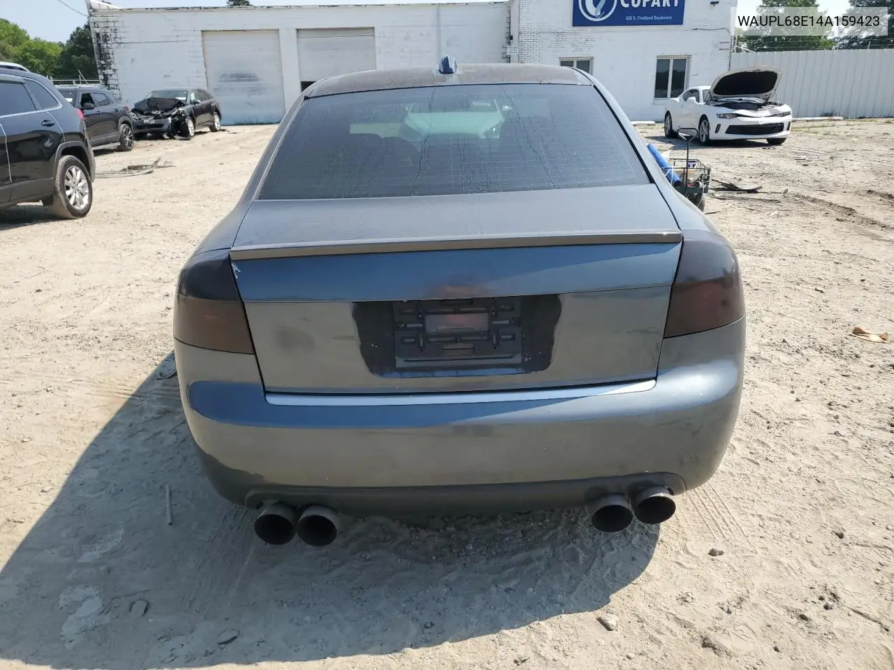 2004 Audi S4 VIN: WAUPL68E14A159423 Lot: 62307735