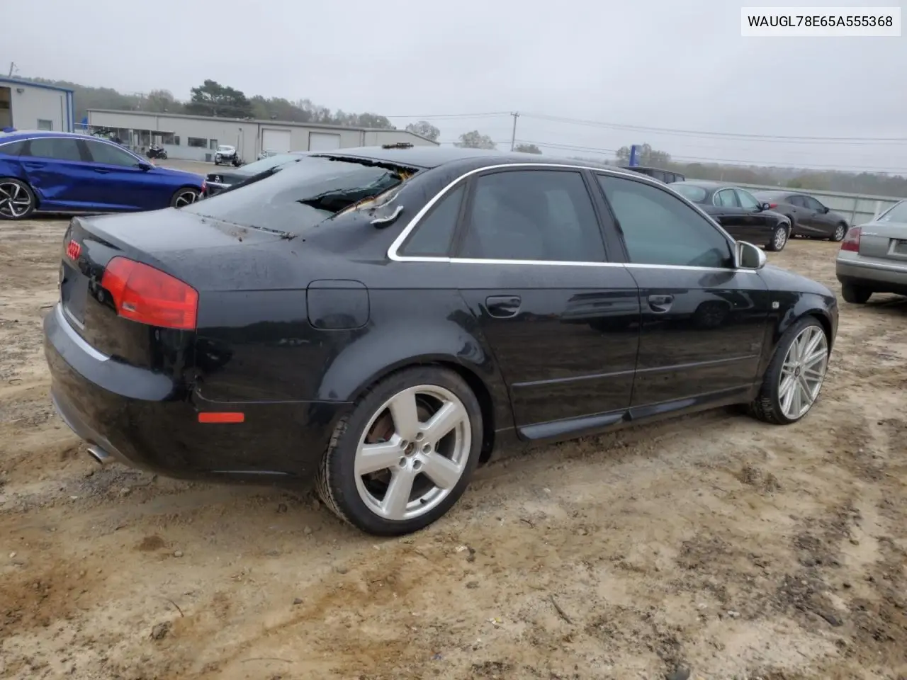 2005 Audi New S4 Quattro VIN: WAUGL78E65A555368 Lot: 48460415