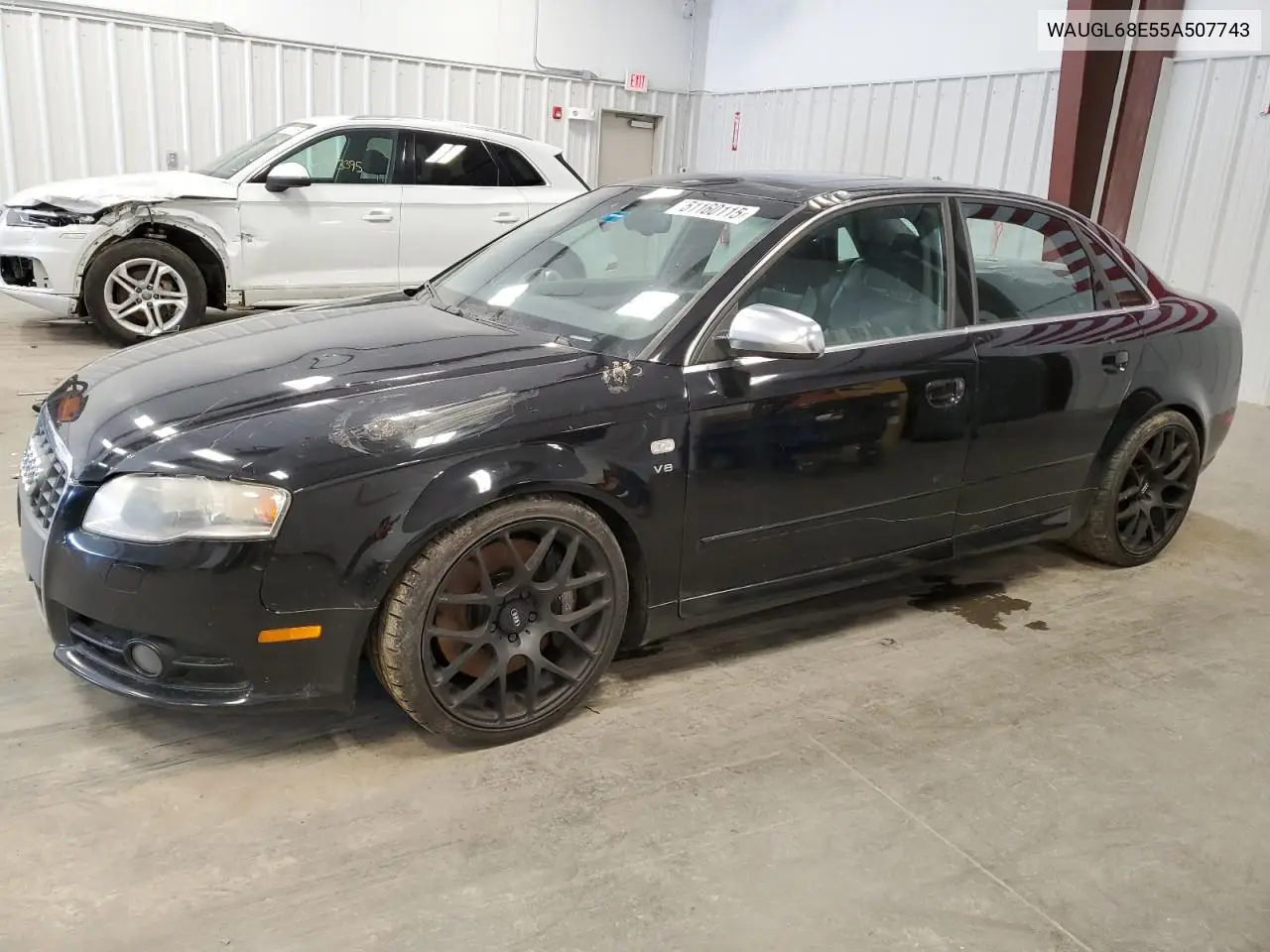 2005 Audi New S4 Quattro VIN: WAUGL68E55A507743 Lot: 51160115