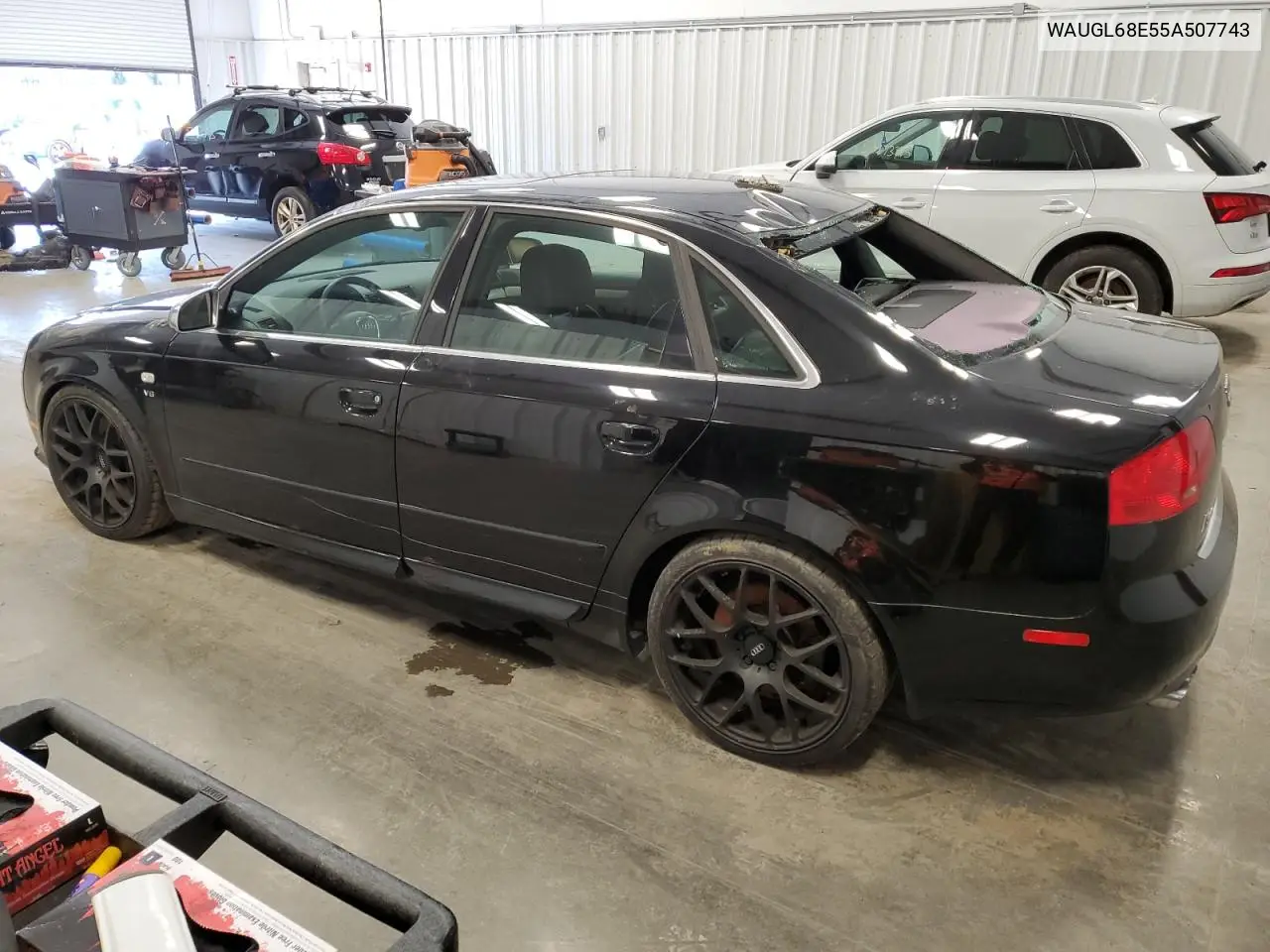 2005 Audi New S4 Quattro VIN: WAUGL68E55A507743 Lot: 51160115