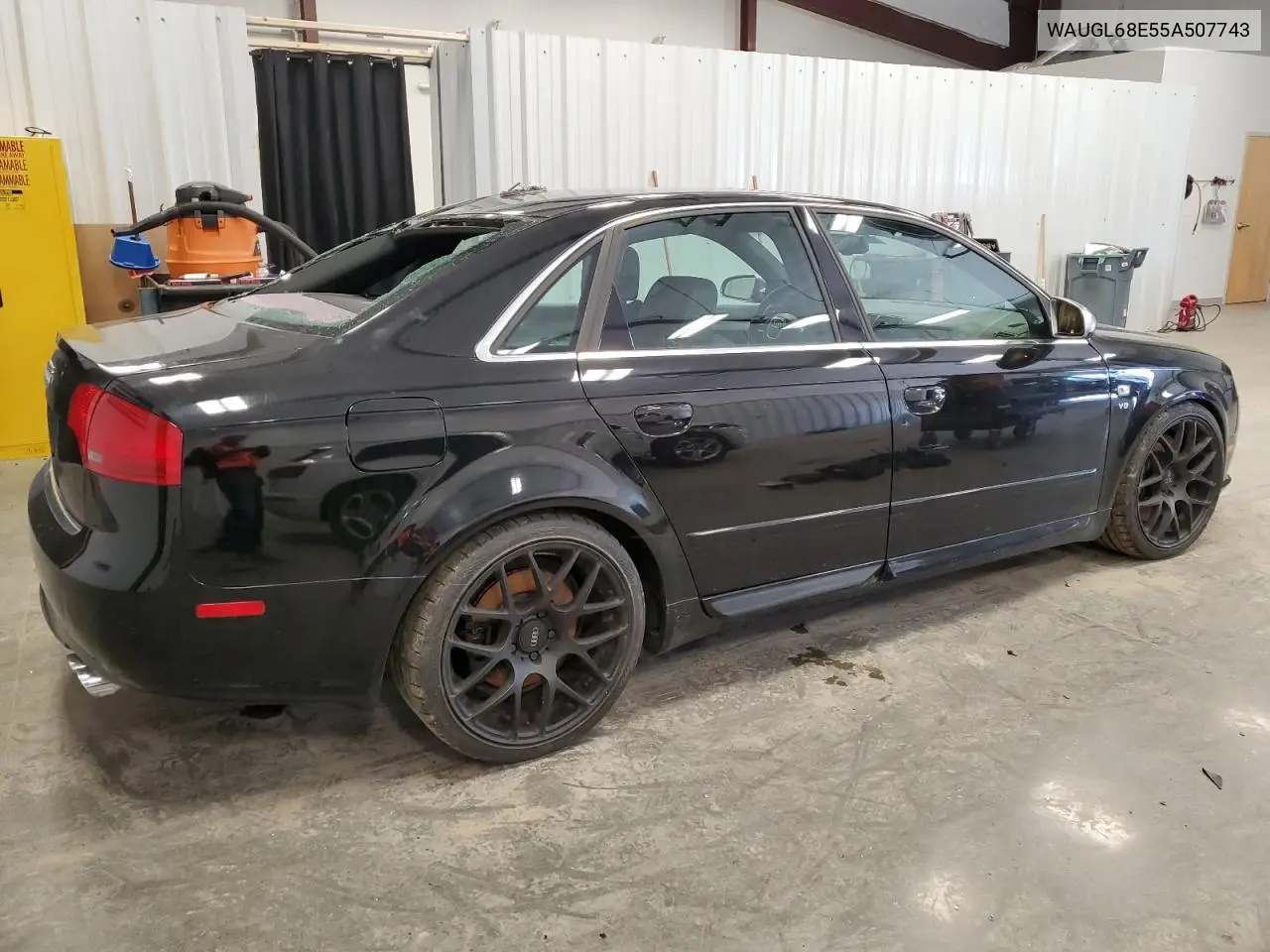 2005 Audi New S4 Quattro VIN: WAUGL68E55A507743 Lot: 51160115