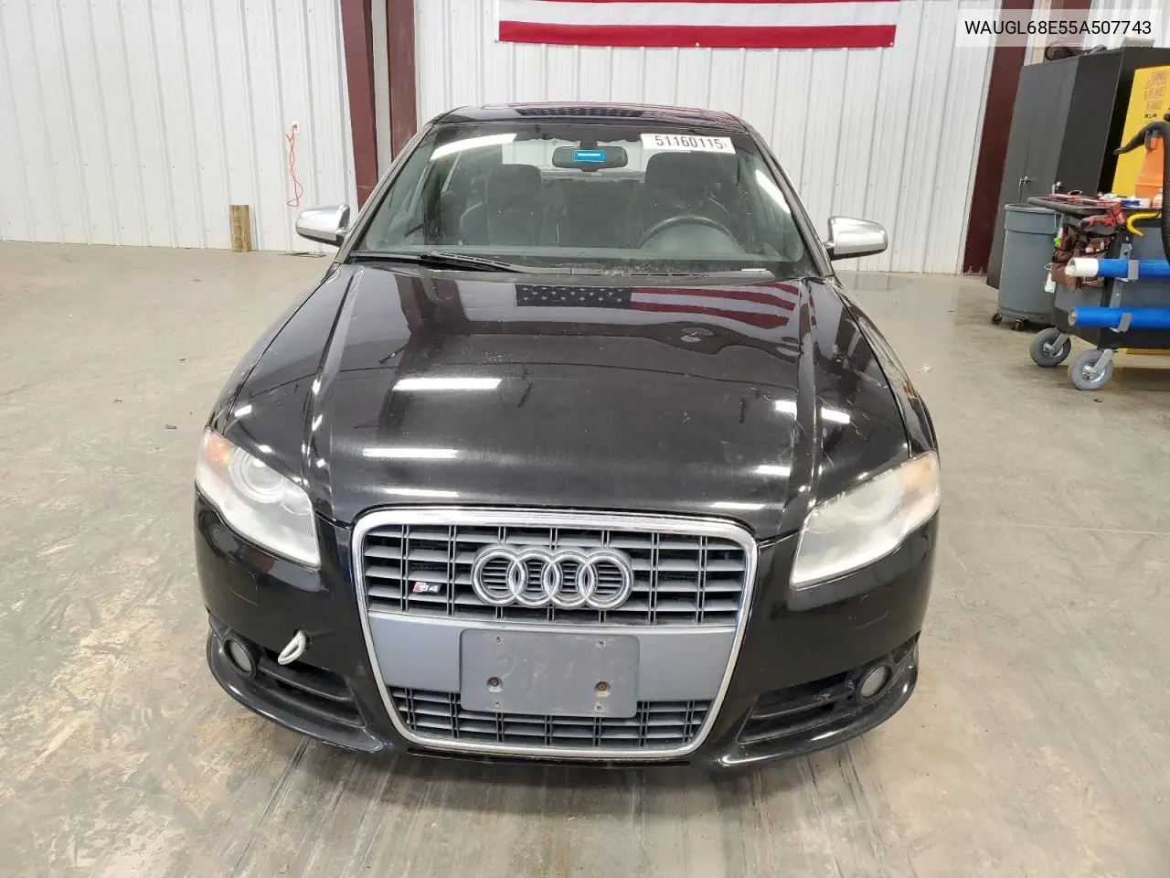 2005 Audi New S4 Quattro VIN: WAUGL68E55A507743 Lot: 51160115