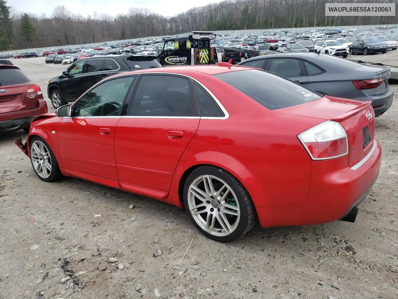 2005 Audi S4 VIN: WAUPL68E55A120061 Lot: 51220825