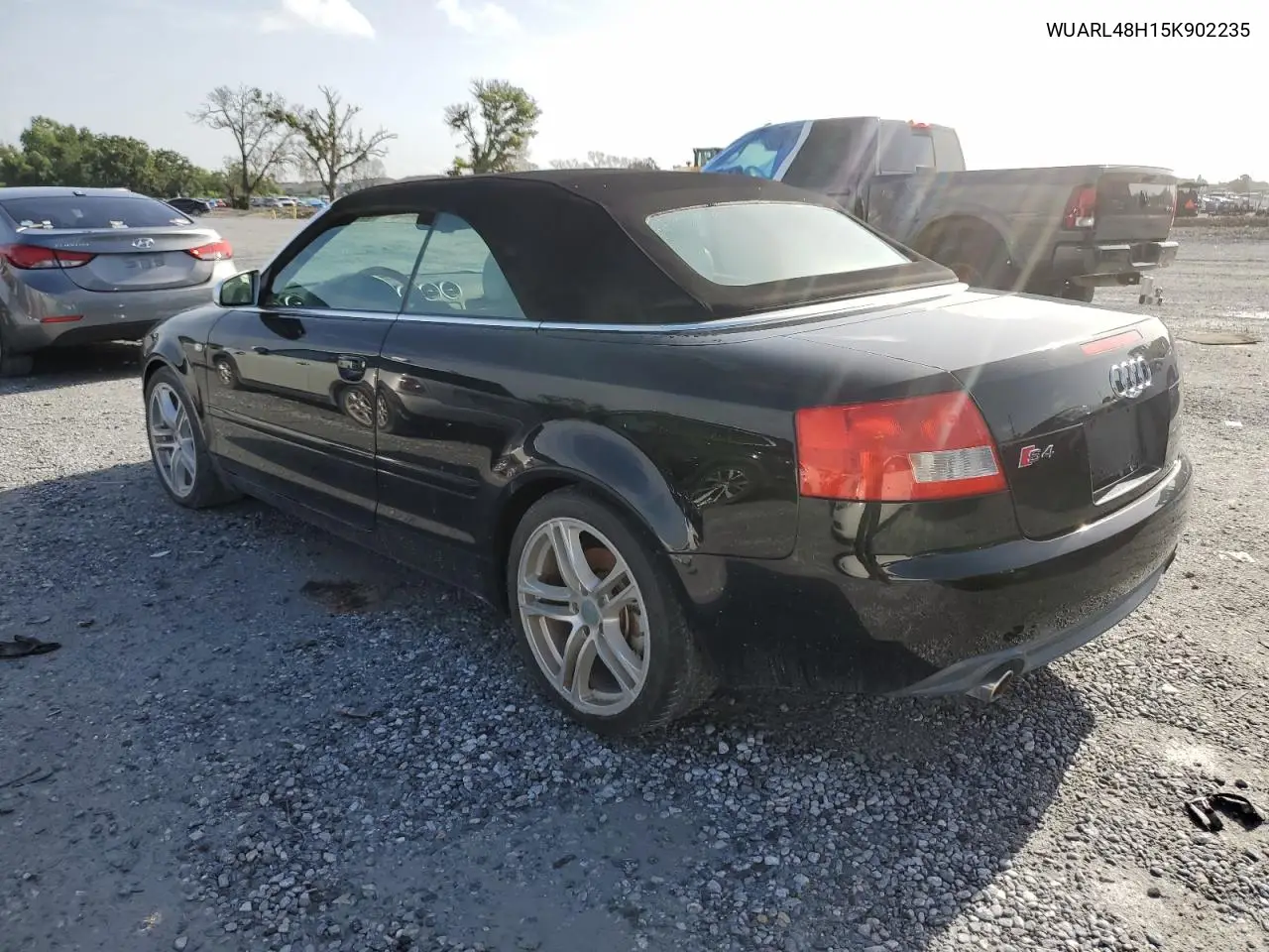 2005 Audi S4 Quattro Cabriolet VIN: WUARL48H15K902235 Lot: 60809035