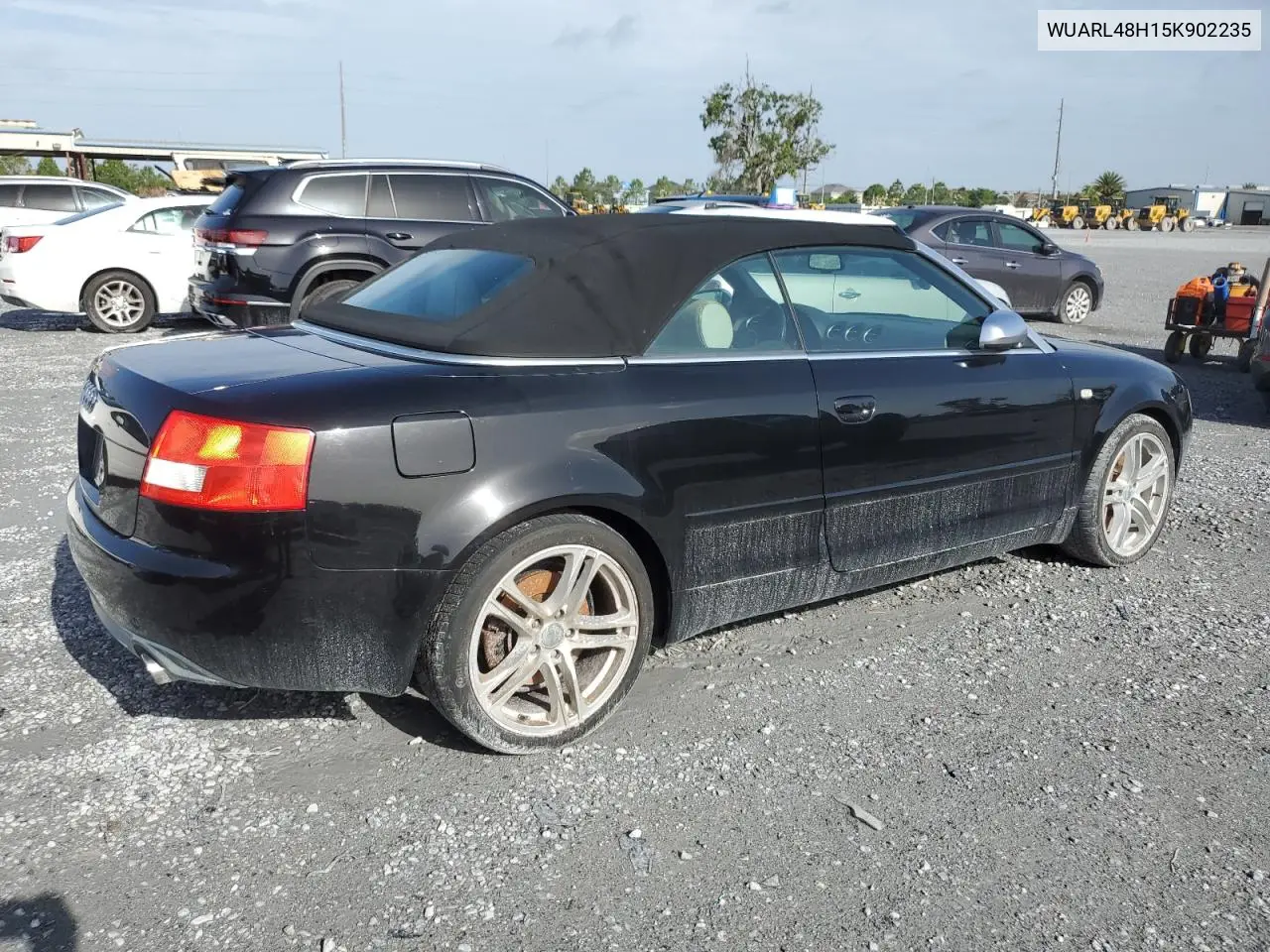2005 Audi S4 Quattro Cabriolet VIN: WUARL48H15K902235 Lot: 60809035