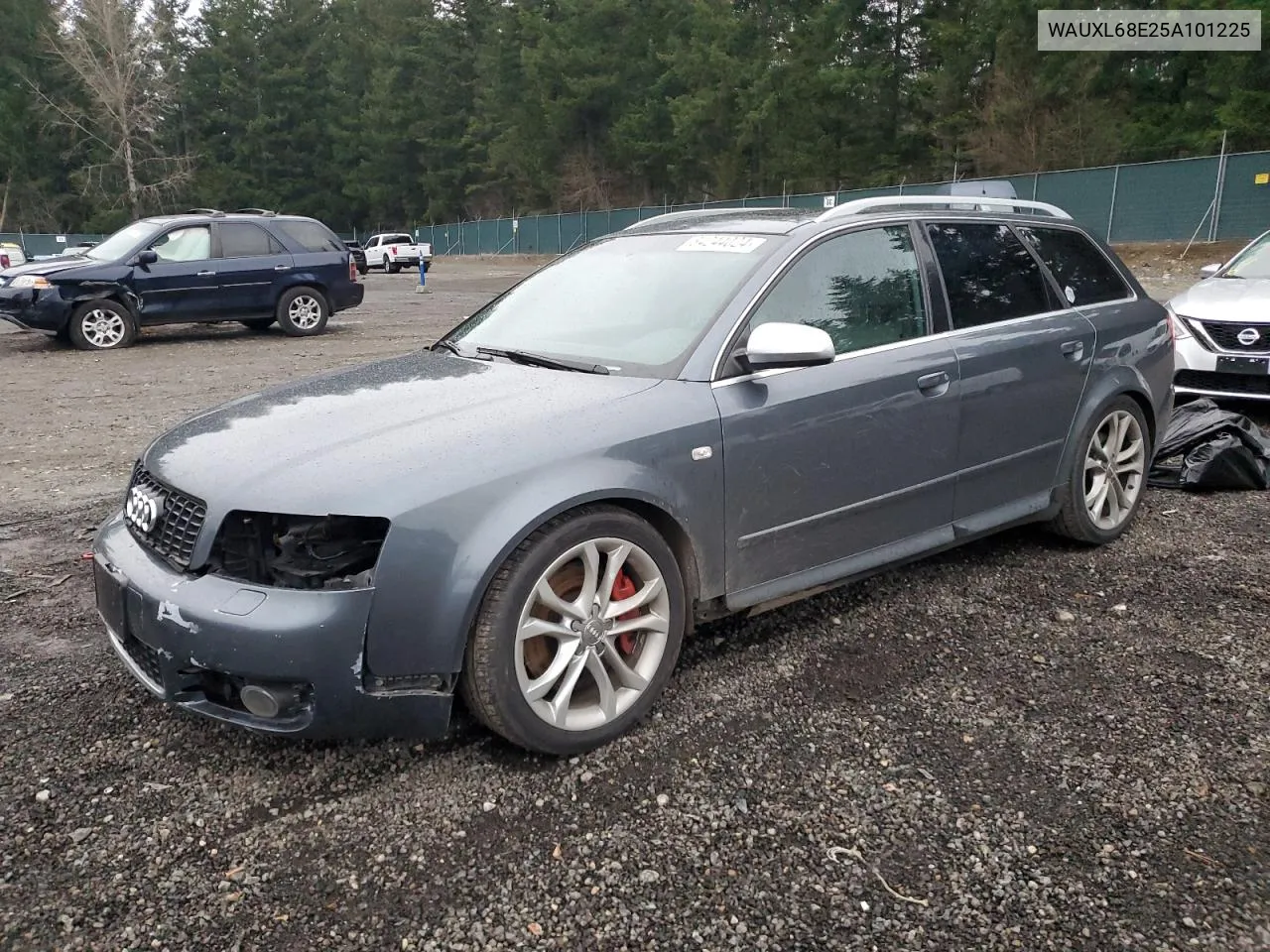 2005 Audi S4 Avant Quattro VIN: WAUXL68E25A101225 Lot: 84244024