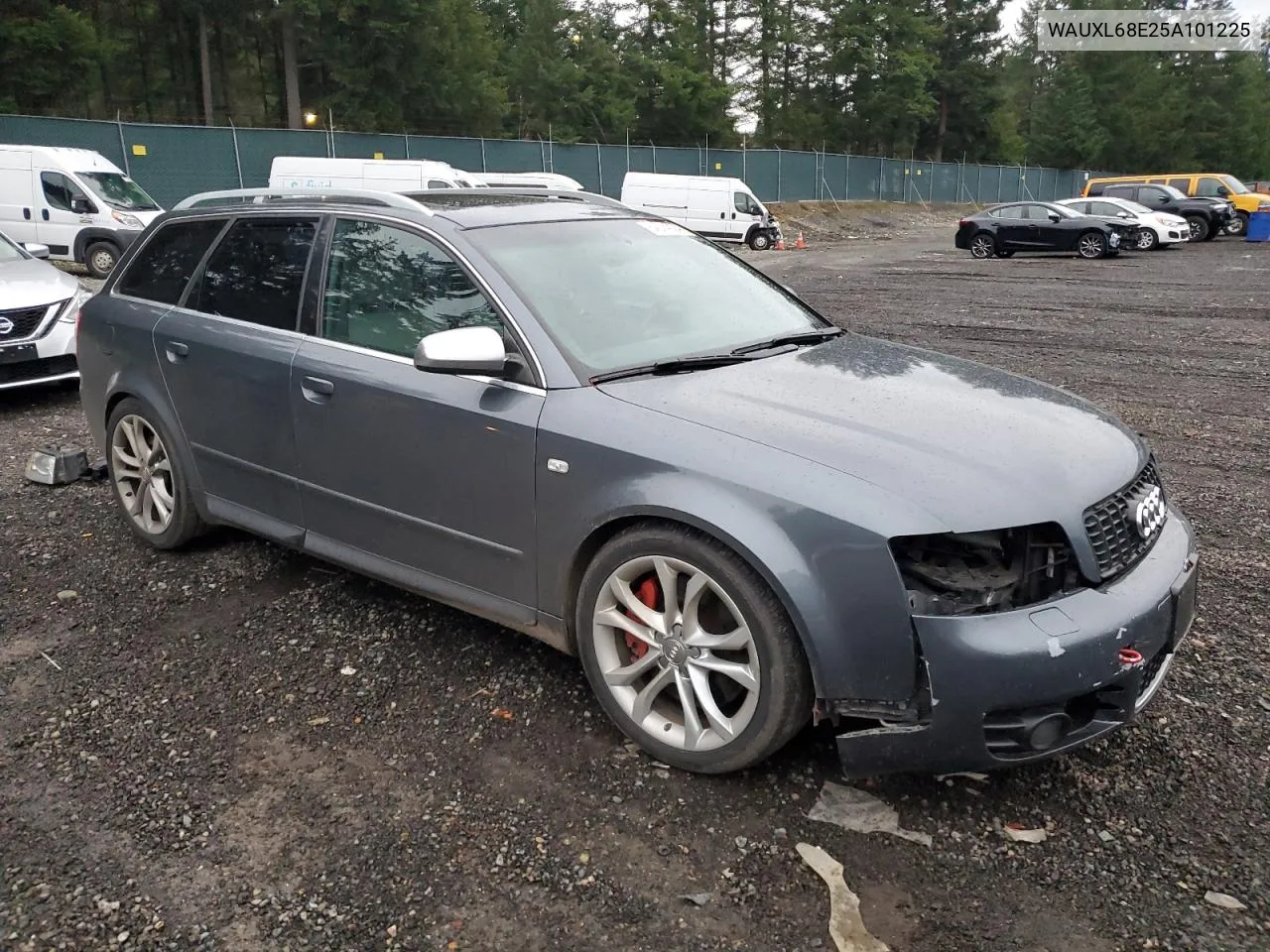 2005 Audi S4 Avant Quattro VIN: WAUXL68E25A101225 Lot: 84244024