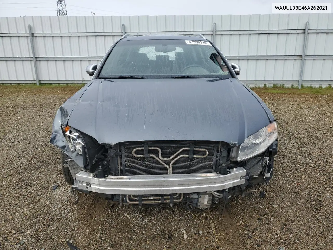 2006 Audi S4 Avant Quattro VIN: WAUUL98E46A262021 Lot: 49839715