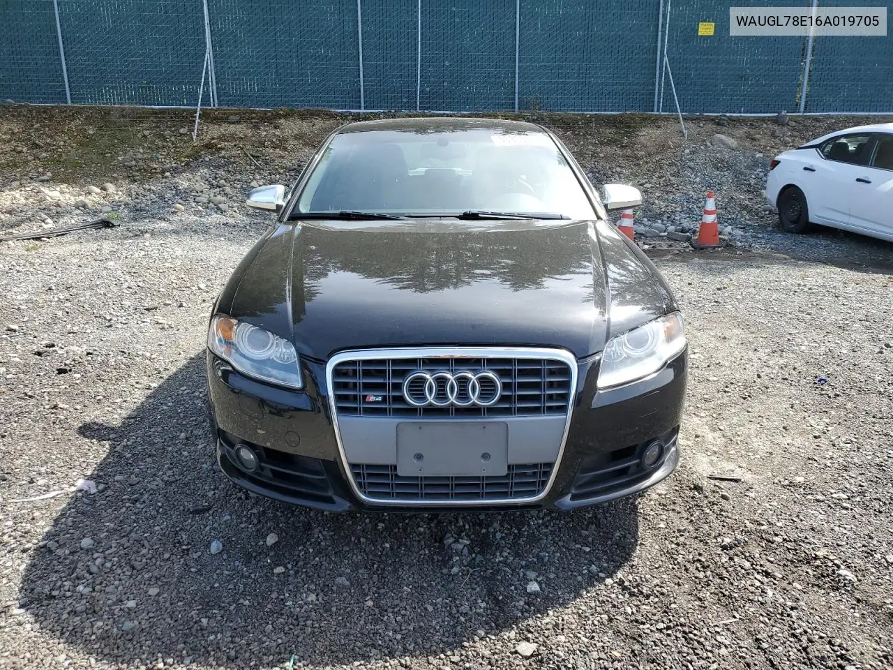 2006 Audi S4 Quattro VIN: WAUGL78E16A019705 Lot: 54555025