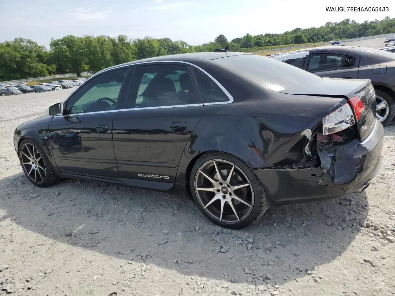 2006 Audi S4 Quattro VIN: WAUGL78E46A065433 Lot: 55156135