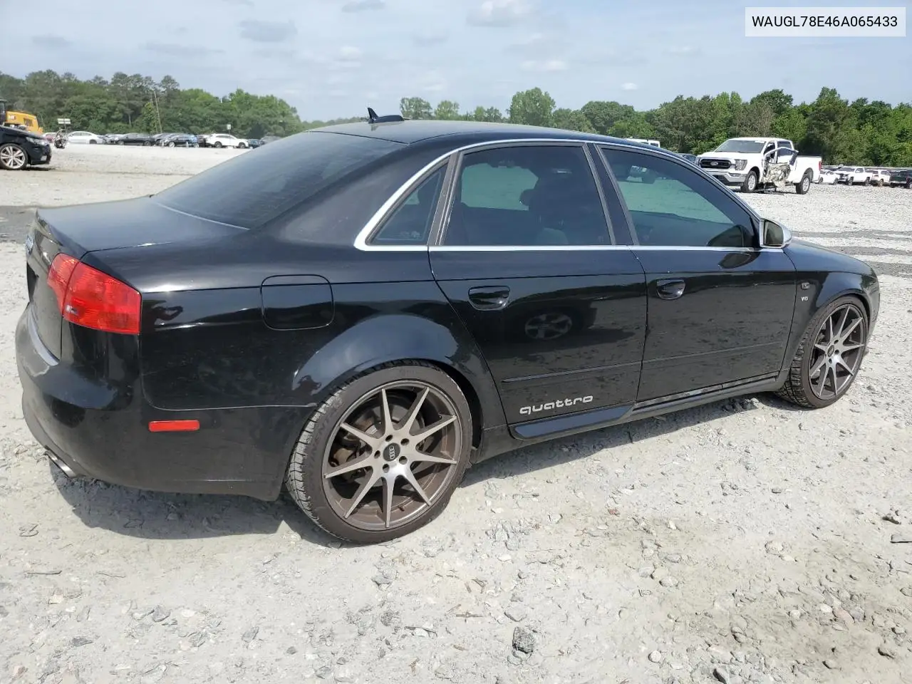 2006 Audi S4 Quattro VIN: WAUGL78E46A065433 Lot: 55156135