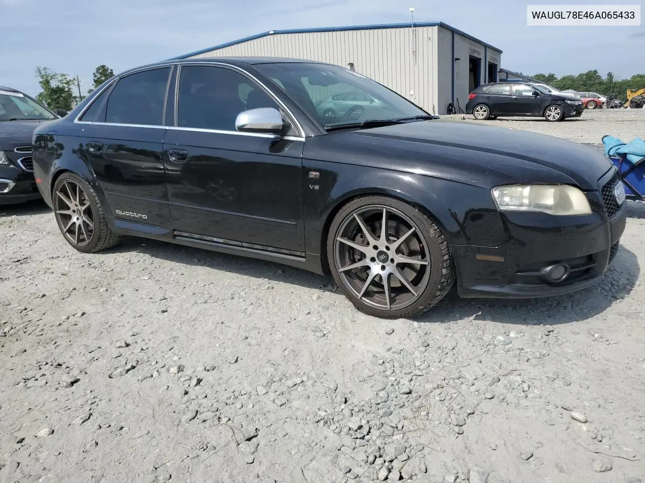 2006 Audi S4 Quattro VIN: WAUGL78E46A065433 Lot: 55156135