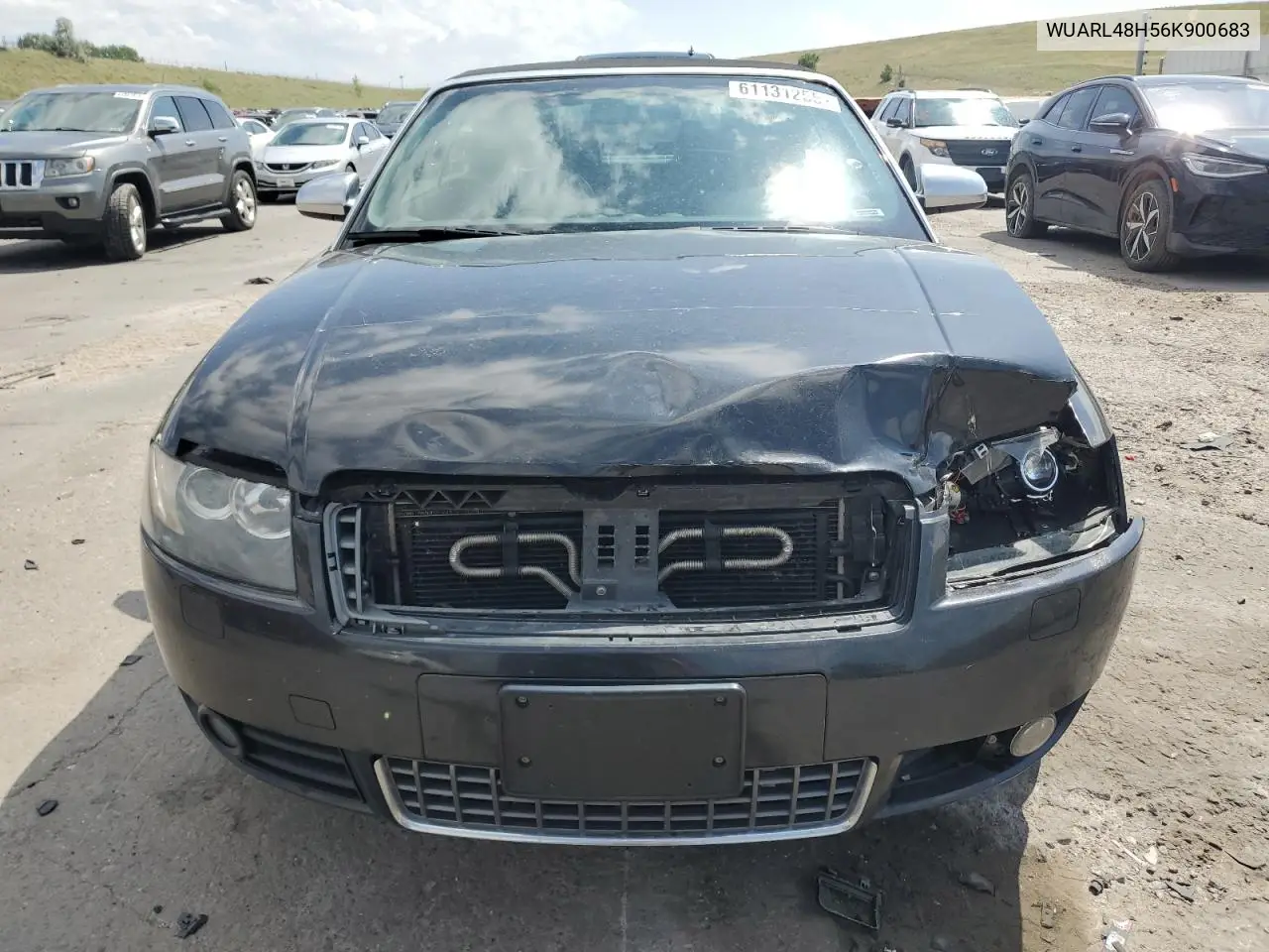 2006 Audi S4 Quattro Cabriolet VIN: WUARL48H56K900683 Lot: 61131255