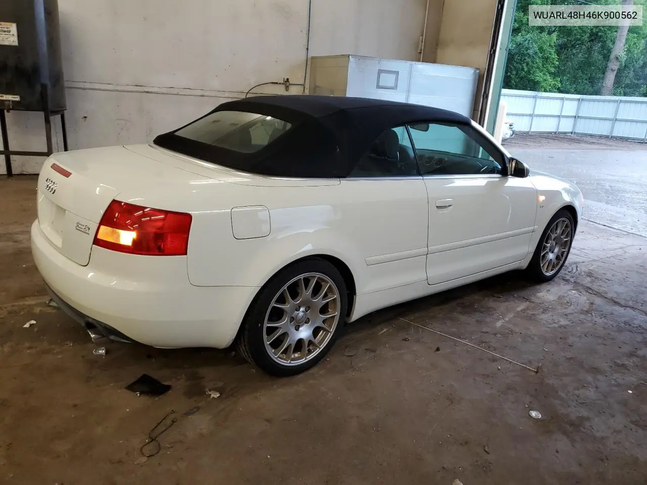2006 Audi S4 Quattro Cabriolet VIN: WUARL48H46K900562 Lot: 61214075