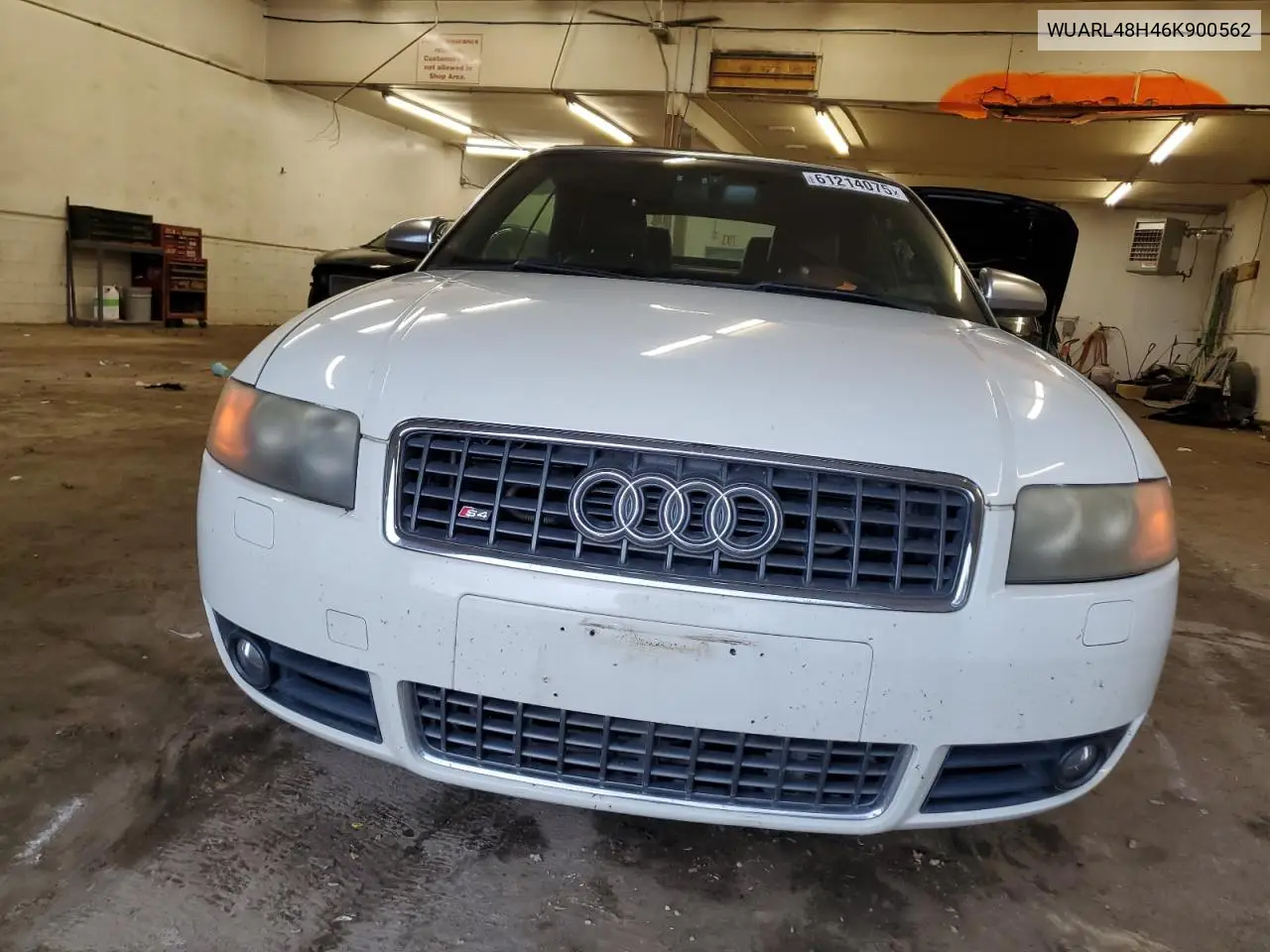 2006 Audi S4 Quattro Cabriolet VIN: WUARL48H46K900562 Lot: 61214075