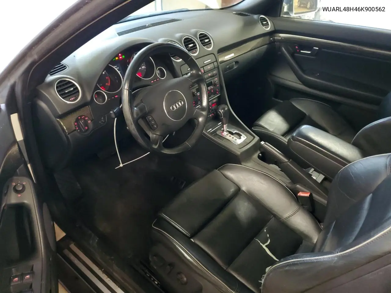 2006 Audi S4 Quattro Cabriolet VIN: WUARL48H46K900562 Lot: 61214075